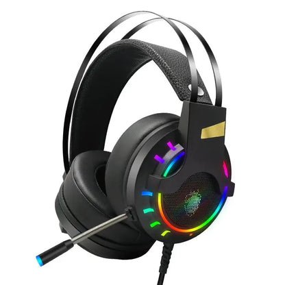 Kimio — casque de jeu stéréo K3, oreillettes avec microphone anti-bruit, couvre-oreilles doux respirantes, lumière LED, contrôle du Volume - Sonoa
