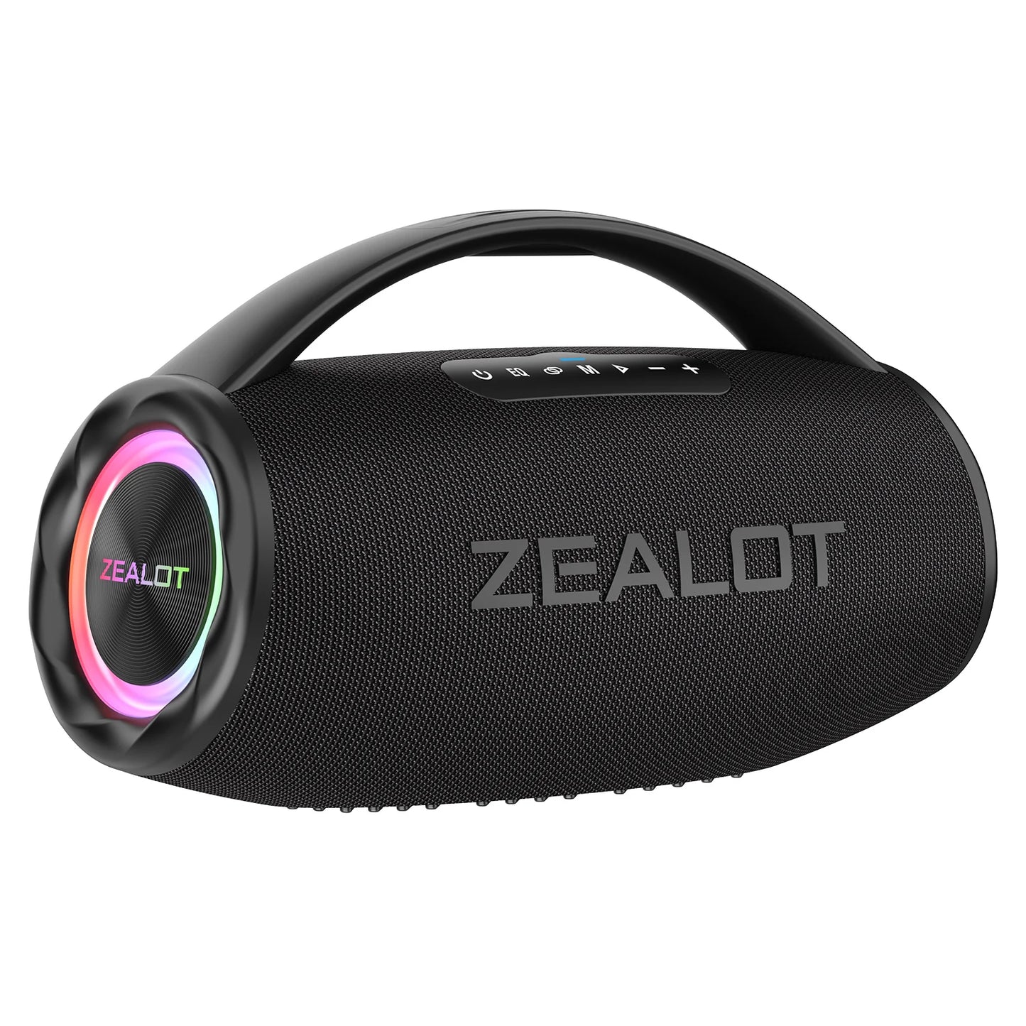 ZEALOT S97 Enceinte Bluetooth, 80W Haut - Parleur Bluetooth avec Boost Bass, étanche ipx6, lumière LED, Banque d'alimentation, Bluetooth 5.2, extérieur, Camping Haut - Parleur Bluetooth - Sonoa