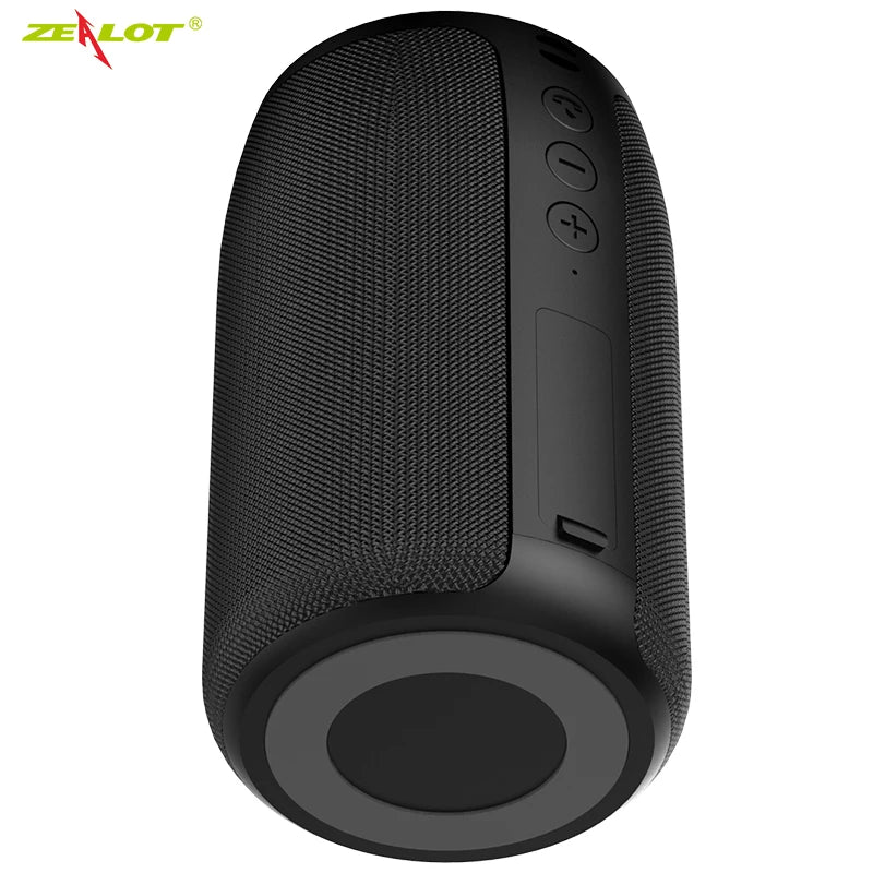 ZEALOT S32 , Enceinte Haut-parleur sans fil Bluetooth pour l'extérieur, mini caisson de basses audio, prend en charge le Bluetooth/la carte TF/le disque U/AUX-IN, plusieurs modes de lecture, noir - Sonoa