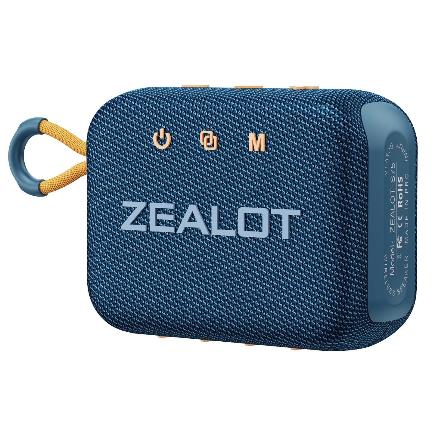 ZEALOT S75 ,15W caisson de basses portable haut-parleur de douche sans fil, qualité sonore Hifi, double appairage, batterie 3000mAh, autonomie de 16 heures - Sonoa