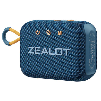 ZEALOT S75 ,15W caisson de basses portable haut-parleur de douche sans fil, qualité sonore Hifi, double appairage, batterie 3000mAh, autonomie de 16 heures - Sonoa