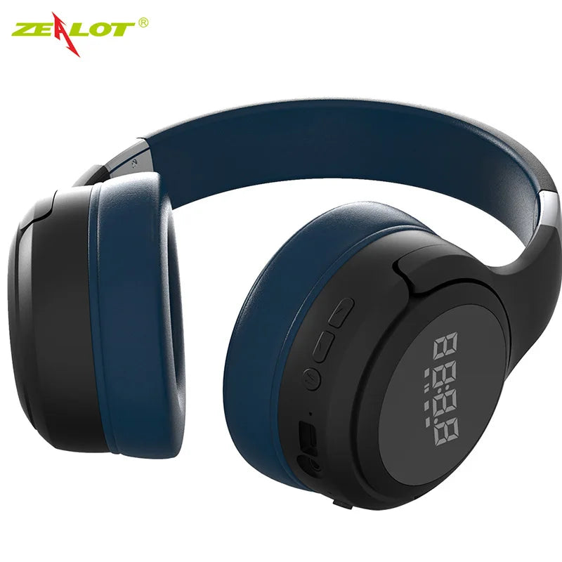 ZEALOT B28 Original Wireless Noise Cancelling Headphones with Microphone for Travel and Work with Bass Boost