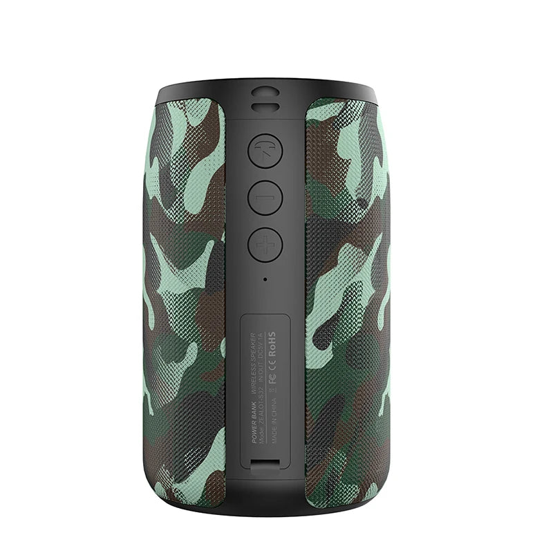 ZEALOT S32 , Enceinte Haut-parleur sans fil Bluetooth pour l'extérieur, mini caisson de basses audio, prend en charge le Bluetooth/la carte TF/le disque U/AUX-IN, plusieurs modes de lecture, noir - Sonoa