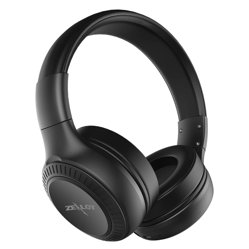 ZEALOT B20 Wireless Headphones with Built-in Mic, Original, Deep Bass, for Mobile Phone, PC, Soft and Lightweight Earbuds