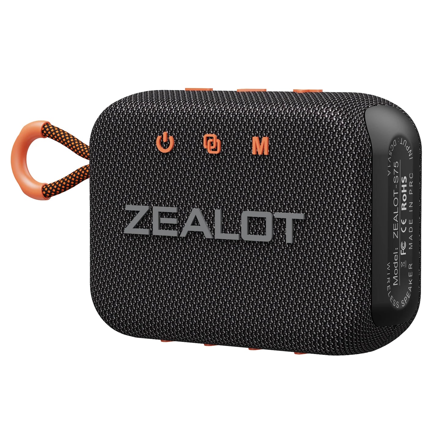 ZEALOT S75 ,15W caisson de basses portable haut-parleur de douche sans fil, qualité sonore Hifi, double appairage, batterie 3000mAh, autonomie de 16 heures - Sonoa