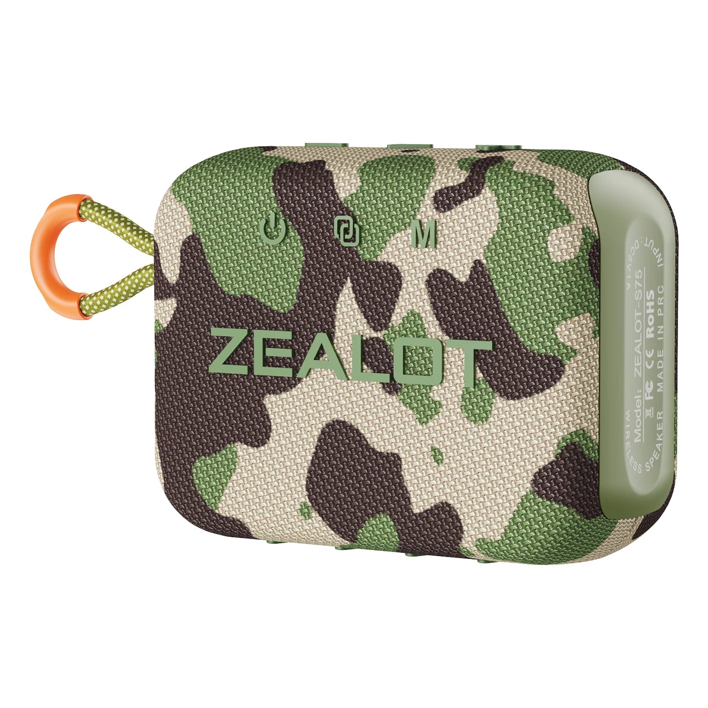 ZEALOT S75 ,15W caisson de basses portable haut-parleur de douche sans fil, qualité sonore Hifi, double appairage, batterie 3000mAh, autonomie de 16 heures - Sonoa