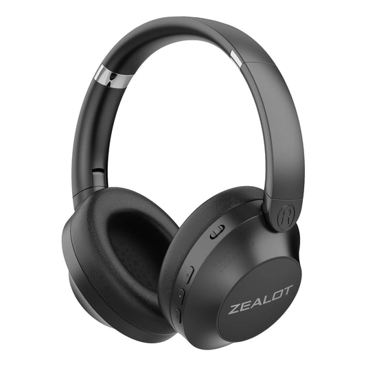 ZEALOT B38 , Casque sans fil avec microphone , casque léger réglable pour téléphone portable de bureau à domicile - Sonoa