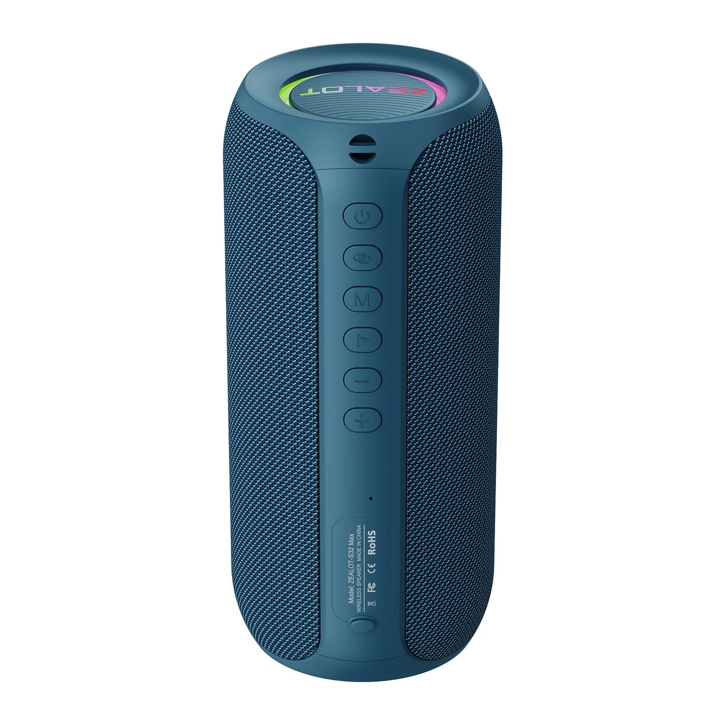 ZEALOT S32 Max IPX4 , Enceinte d'extérieur étanche avec son puissant de 20 W, basses puissantes, éclairage de couleurs variées, enceinte portable - Sonoa
