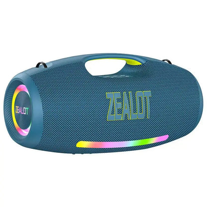 ZEALOT S89 , Enceinte haut-parleur 250W Portable IPX6 haut-parleur extérieur étanche prise en charge des basses profondes EQ/lumières RVB/TWS/TF/AUX/USB - Sonoa