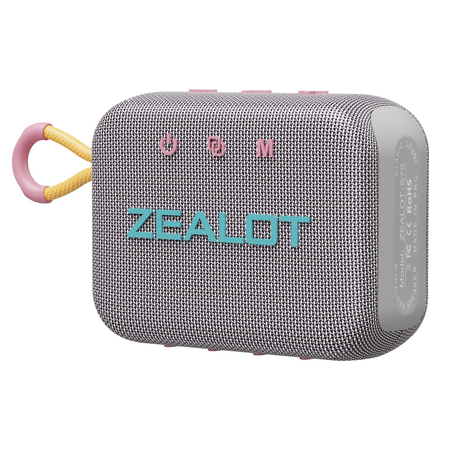 ZEALOT S75 ,15W caisson de basses portable haut-parleur de douche sans fil, qualité sonore Hifi, double appairage, batterie 3000mAh, autonomie de 16 heures - Sonoa