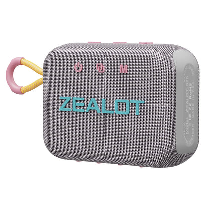 ZEALOT S75 ,15W caisson de basses portable haut-parleur de douche sans fil, qualité sonore Hifi, double appairage, batterie 3000mAh, autonomie de 16 heures - Sonoa