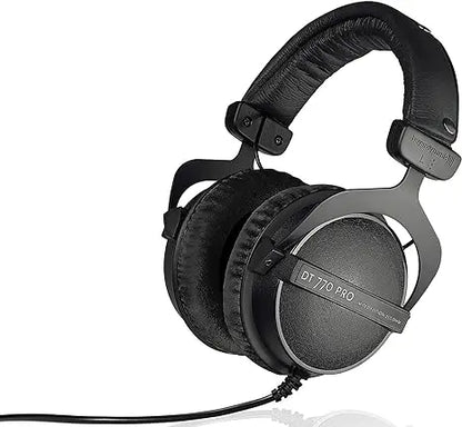 beyerdynamic DT 770 PRO Black édition. Casque de studio de qualité supérieure,iéal pour enregistrement studio ou radio
