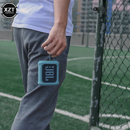 Speaker Protective Holder for JBL GO3, Protective Case, Portable Strap Holder GO 3, Speaker Storage Shell, Outdoor Stand
