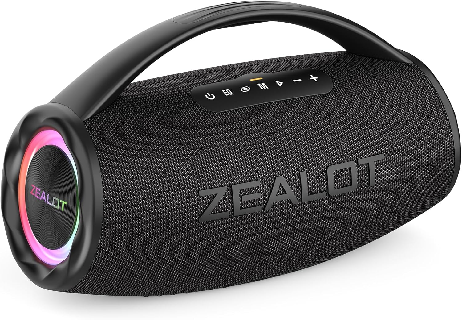 ZEALOT S97 Enceinte Bluetooth, 80W Haut - Parleur Bluetooth avec Boost Bass, étanche ipx6, lumière LED, Banque d'alimentation, Bluetooth 5.2, extérieur, Camping Haut - Parleur Bluetooth - Sonoa