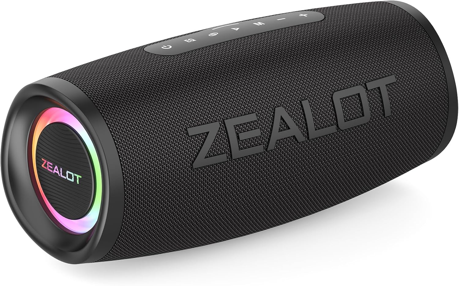 ZEALOT S56 , Enceinte Bluetooth, 40W (60W crête) Haut - Parleur Portable avec Technologie Bassup, IPX6 Imperméable, Bluetooth 5.2, Batterie 8000mAh, Stéréo, EQ, Haut - Parleur pour Parti, Plage, Camping - Sonoa